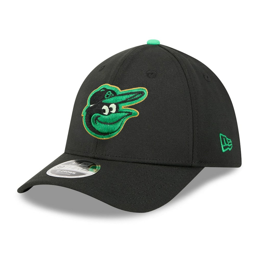 Baltimore Orioles New Era 2026 St. Patrick's Day 39THIRTY Flex Hat - Black - New Era Online