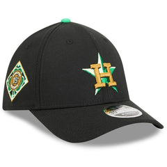 Houston Astros New Era 2026 St. Patrick's Day 39THIRTY Flex Hat - Black - New Era Lifestyle