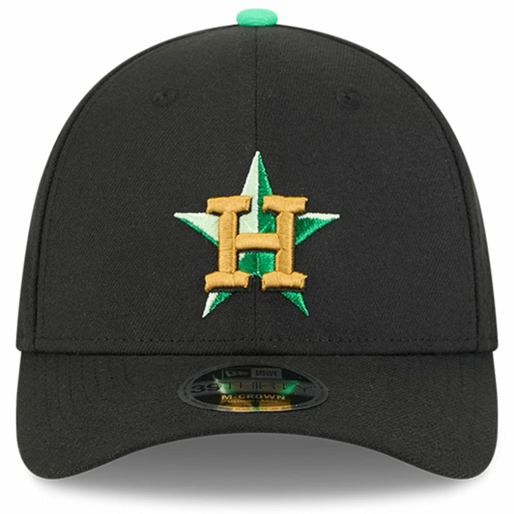 Houston Astros New Era 2026 St. Patrick's Day 39THIRTY Flex Hat - Black - New Era Lifestyle