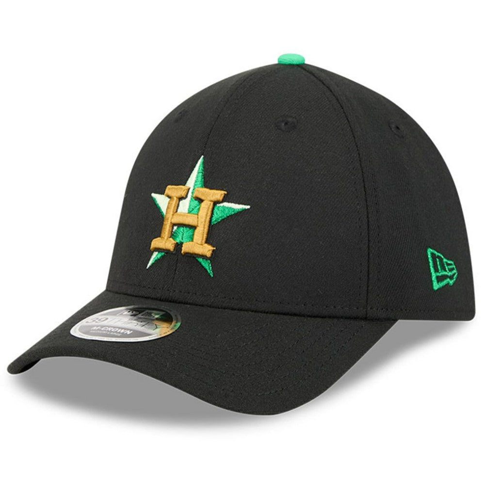Houston Astros New Era 2026 St. Patrick's Day 39THIRTY Flex Hat - Black - New Era Lifestyle
