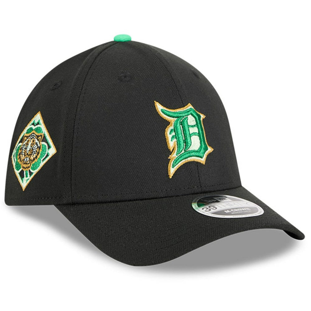 Detroit Tigers New Era 2026 St. Patrick's Day 39THIRTY Flex Hat - Black - New Era Lifestyle