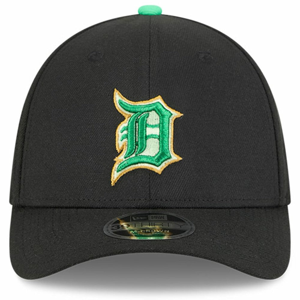 Detroit Tigers New Era 2026 St. Patrick's Day 39THIRTY Flex Hat - Black - New Era Lifestyle