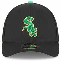 Chicago White Sox New Era 2026 St. Patrick's Day 39THIRTY Flex Hat - Black - New Era Online