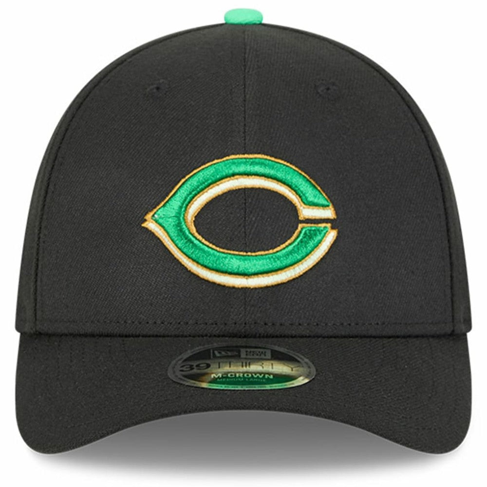 Cincinnati Reds New Era 2026 St. Patrick's Day 39THIRTY Flex Hat - Black - New Era Lifestyle