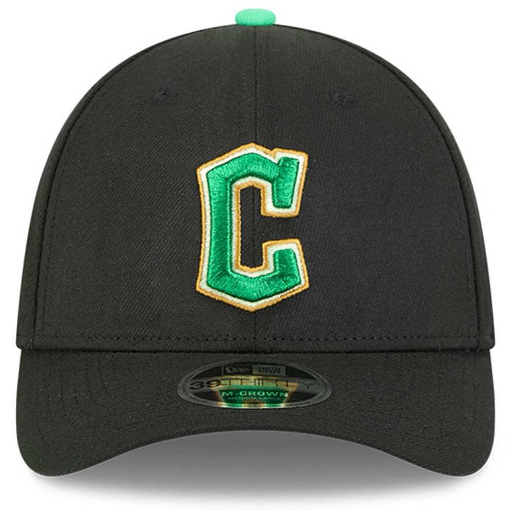 Cleveland Guardians New Era 2026 St. Patrick's Day 39THIRTY Flex Hat - Black - New Era Sale