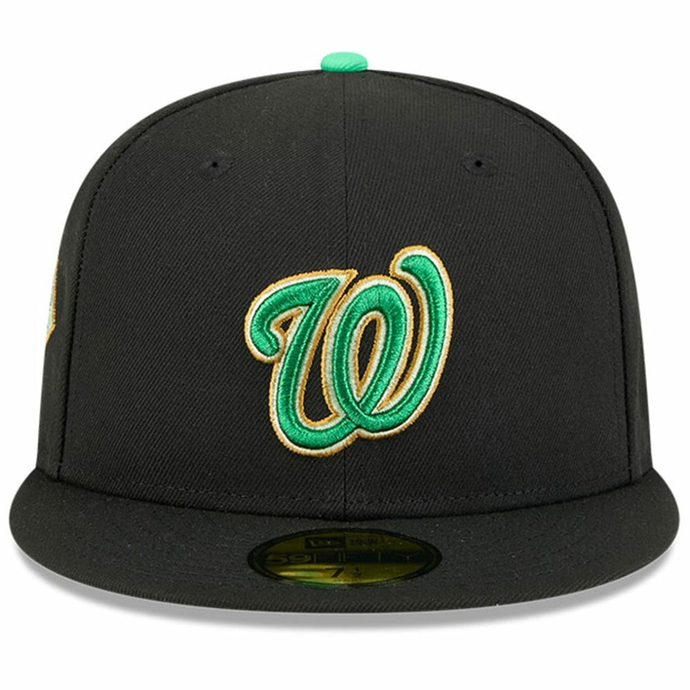 Washington Nationals New Era 2026 St. Patrick's Day 59FIFTY Fitted Hat - Black - New Era Online