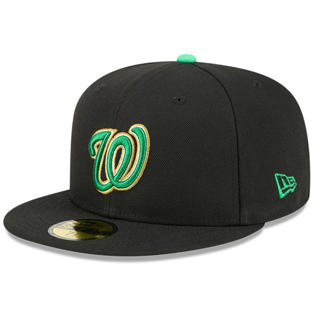 Washington Nationals New Era 2026 St. Patrick's Day 59FIFTY Fitted Hat - Black - New Era Online
