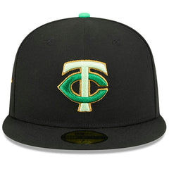 Minnesota Twins New Era 2026 St. Patrick's Day 59FIFTY Fitted Hat - Black - New Era Sale