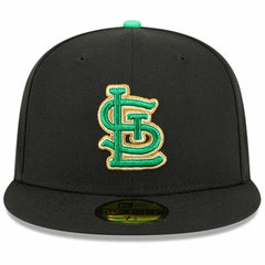St. Louis Cardinals New Era 2026 St. Patrick's Day 59FIFTY Fitted Hat - Black - New Era Discount