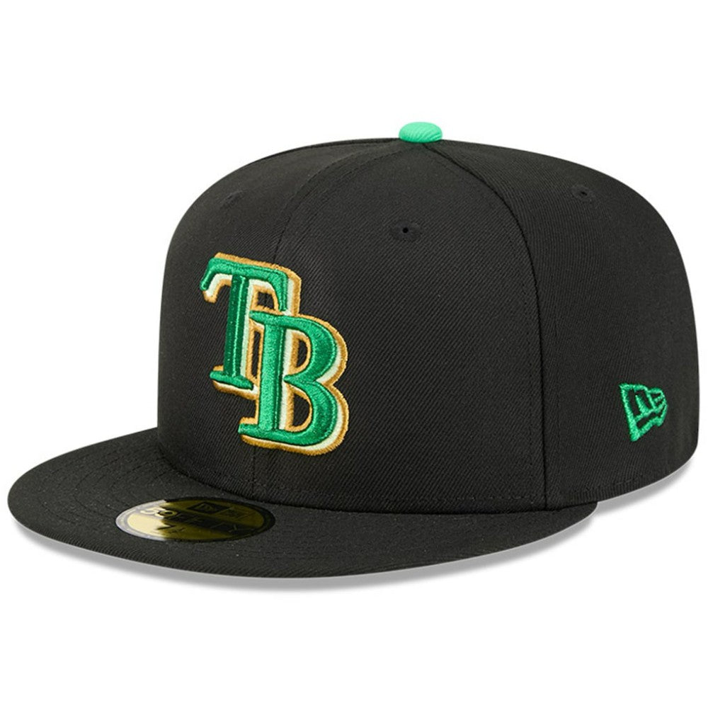 Tampa Bay Rays New Era 2026 St. Patrick's Day 59FIFTY Fitted Hat - Black - New Era Sale