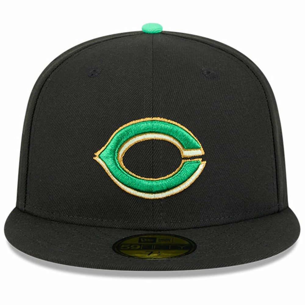 Cincinnati Reds New Era 2026 St. Patrick's Day 59FIFTY Fitted Hat - Black - New Era on Sale