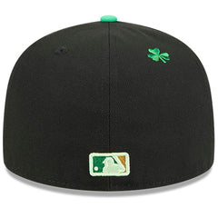 Cleveland Guardians New Era 2026 St. Patrick's Day 59FIFTY Fitted Hat - Black - New Era Online