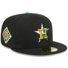 Houston Astros New Era 2026 St. Patrick's Day 59FIFTY Fitted Hat - Black - New Era Lifestyle