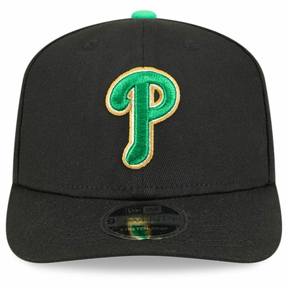 Philadelphia Phillies New Era 2026 St. Patrick's Day 9SEVENTY Adjustable Hat - Black - New Era Lifestyle