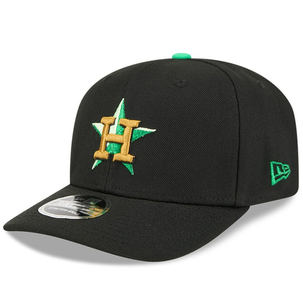 Houston Astros New Era 2026 St. Patrick's Day 9SEVENTY Adjustable Hat - Black - New Era on Sale