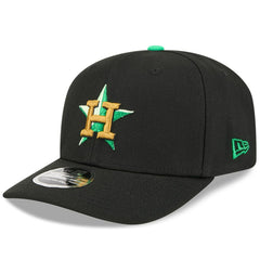 Houston Astros New Era 2026 St. Patrick's Day 9SEVENTY Adjustable Hat - Black - New Era on Sale