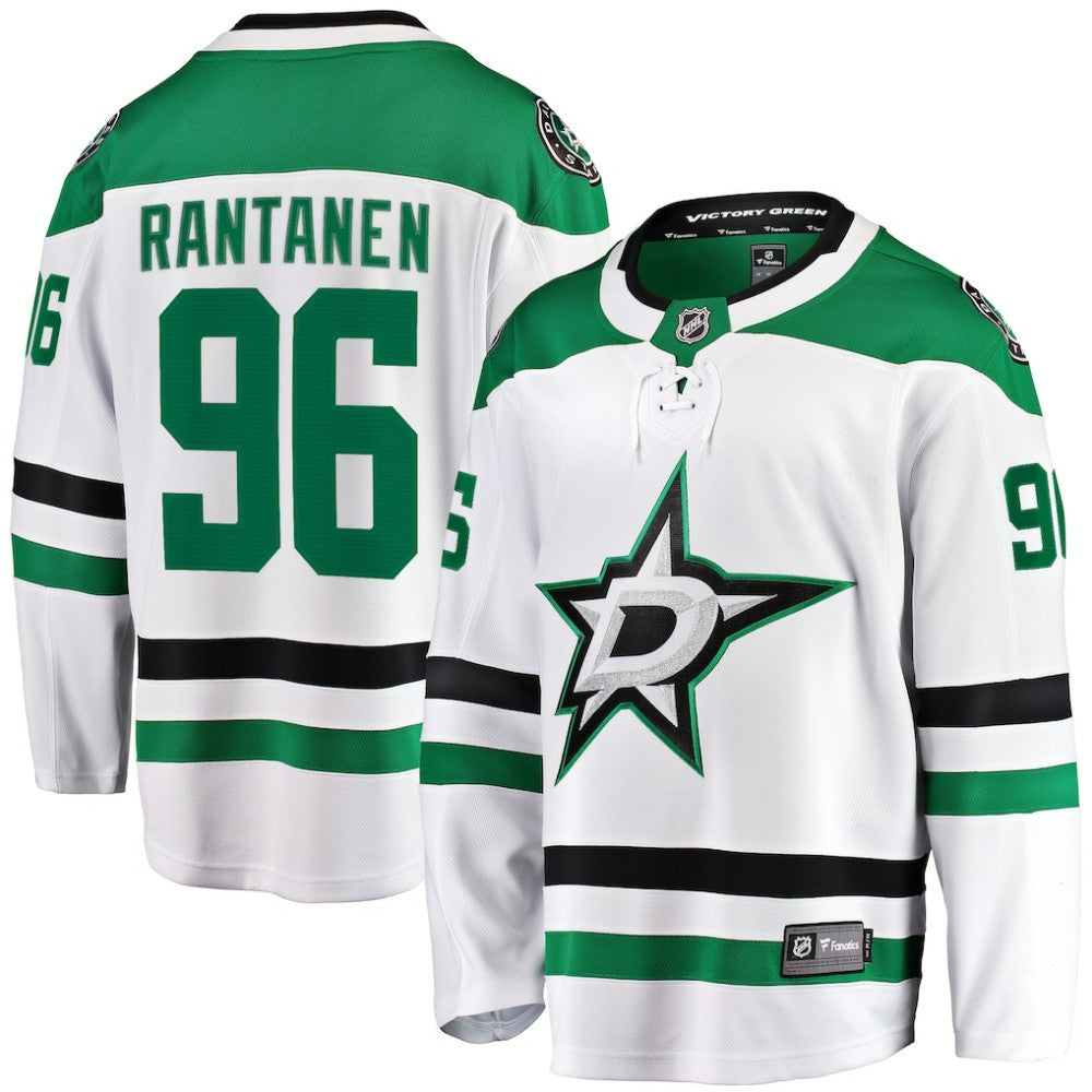 Mikko Rantanen Dallas Stars Fanatics Away Breakaway Jersey - White - NHL 203144646