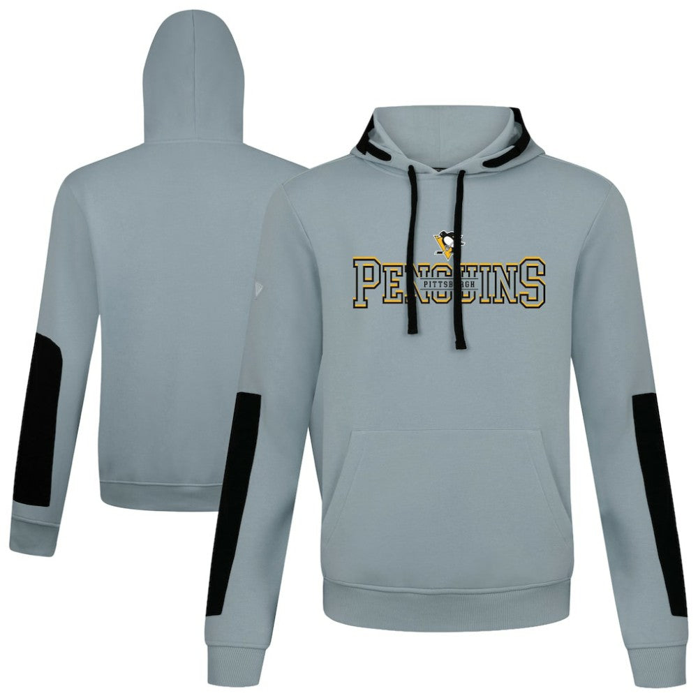 Pittsburgh Penguins Levelwear Bombay Journey Pullover Hoodie - Gray - NHL 203144716