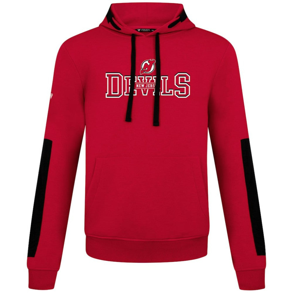 New Jersey Devils Levelwear Bombay Journey Pullover Hoodie - Red - NHL 203144719