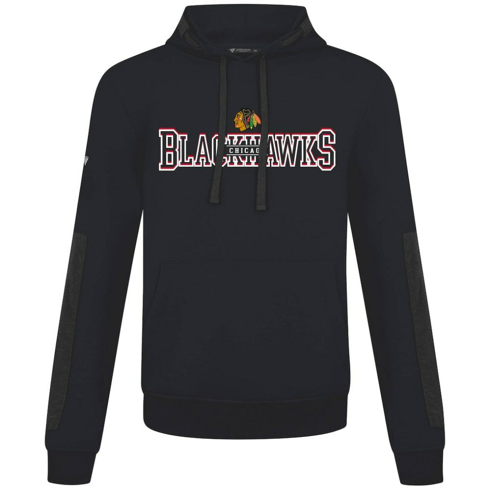 Chicago Blackhawks Levelwear Bombay Journey Pullover Hoodie - Black - NHL 203144724