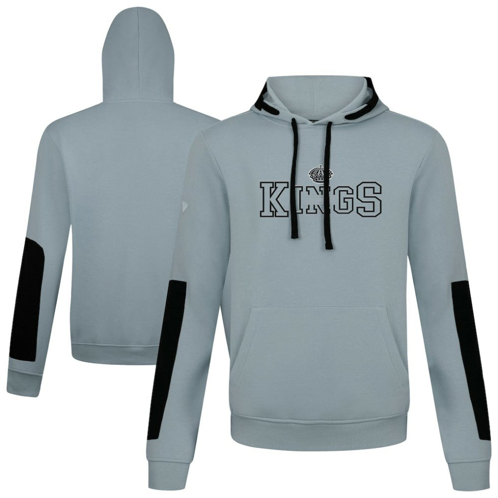 Los Angeles Kings Levelwear Bombay Journey Pullover Hoodie - Gray - NHL 203144736