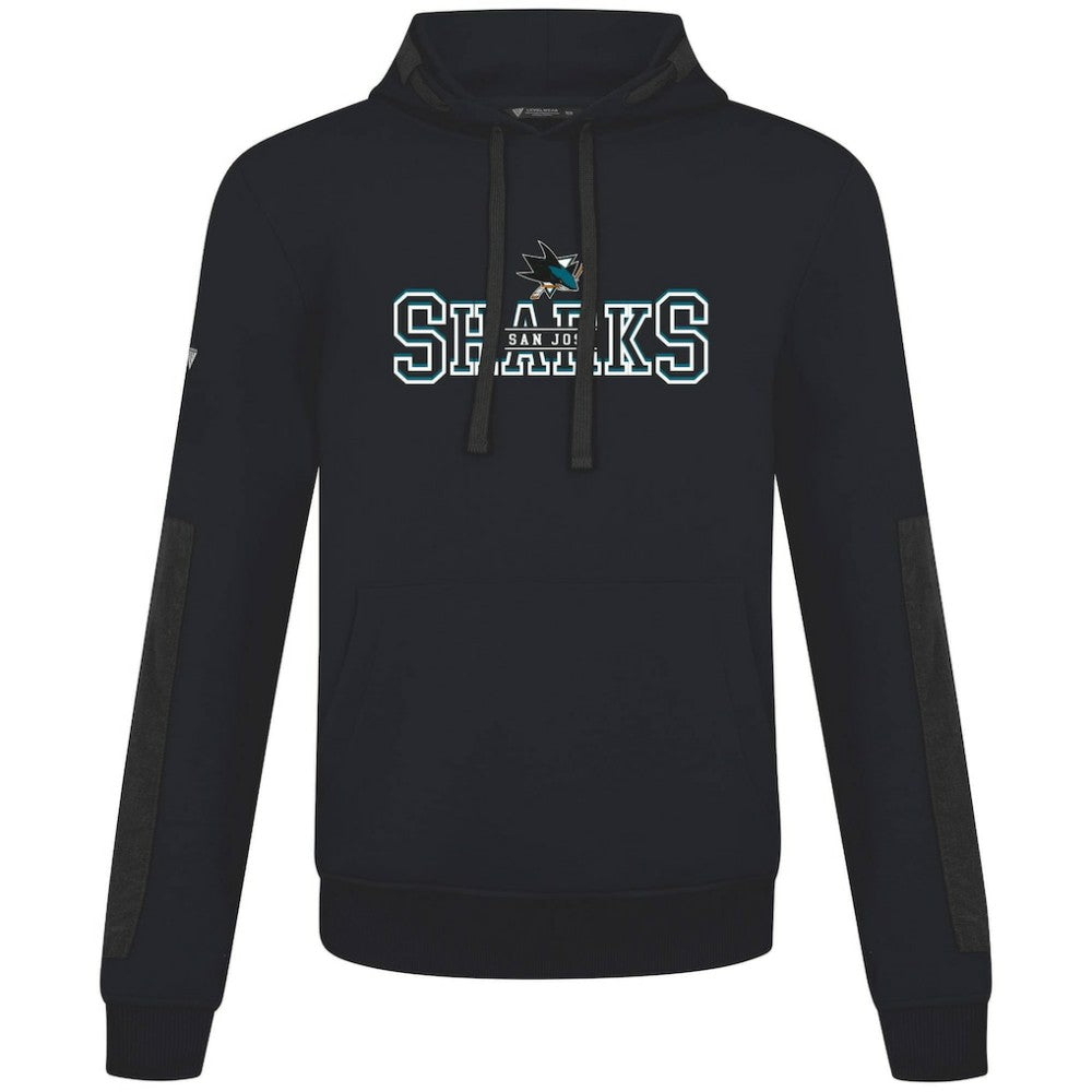San Jose Sharks Levelwear Bombay Journey Pullover Hoodie - Black - NHL 203144738