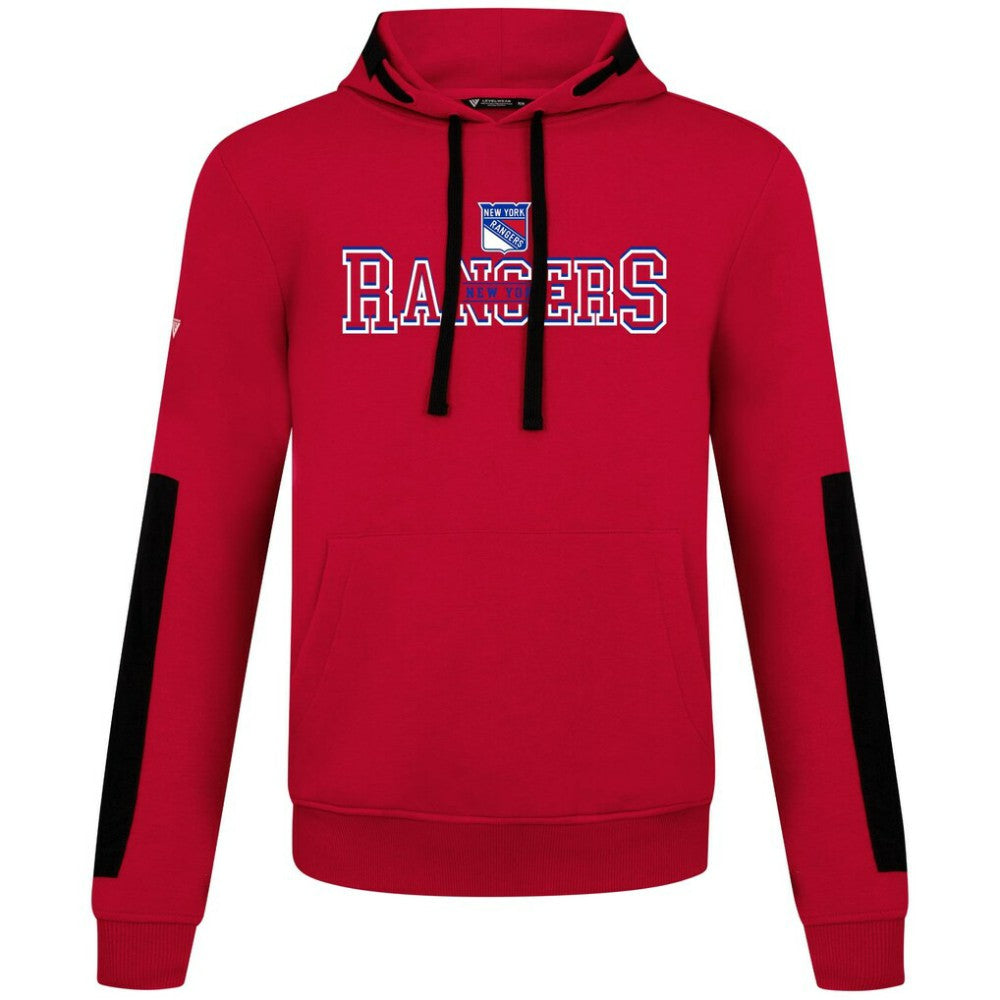 New York Rangers Levelwear Bombay Journey Pullover Hoodie - Red - NHL 203144763