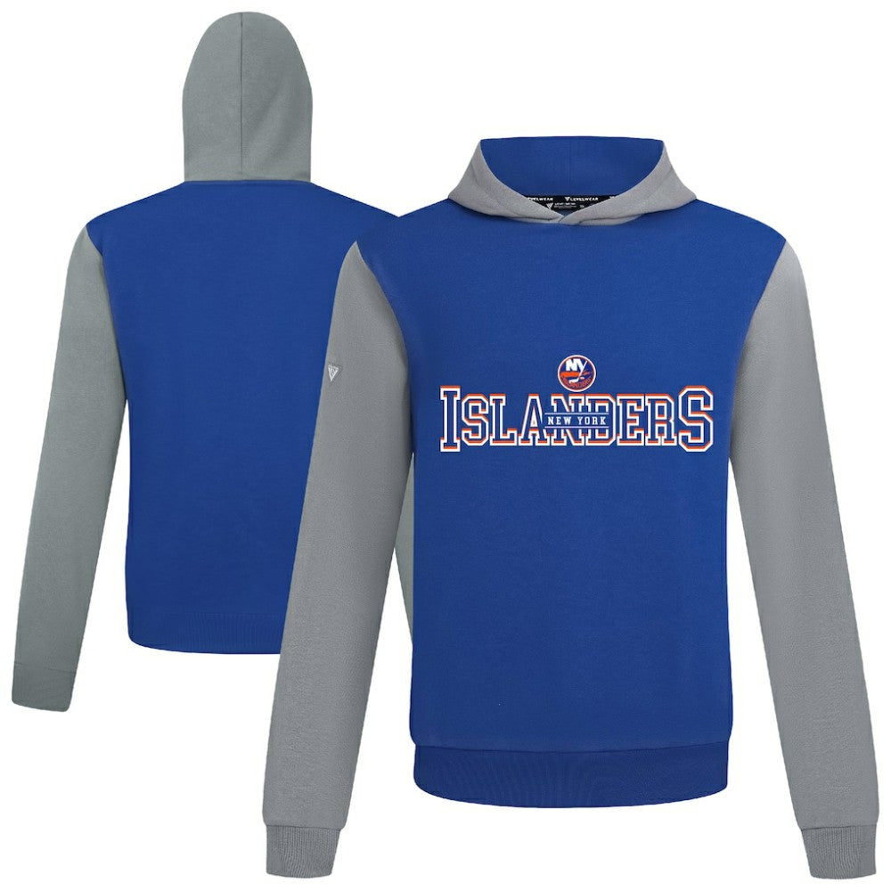New York Islanders Levelwear Ultimate Journey Pullover Hoodie - Royal/Gray - NHL 203144773