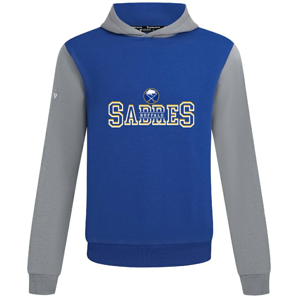 Buffalo Sabres Levelwear Ultimate Journey Pullover Hoodie - Royal/Gray - NHL 203144775