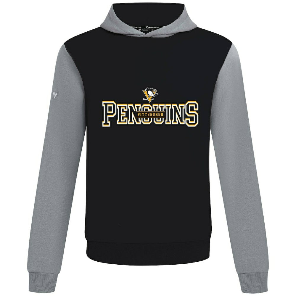 Pittsburgh Penguins Levelwear Ultimate Journey Pullover Hoodie - Black/Gray - NHL 203144776