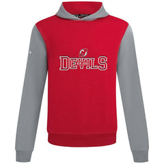 New Jersey Devils Levelwear Ultimate Journey Pullover Hoodie - Red/Gray - NHL 203144778