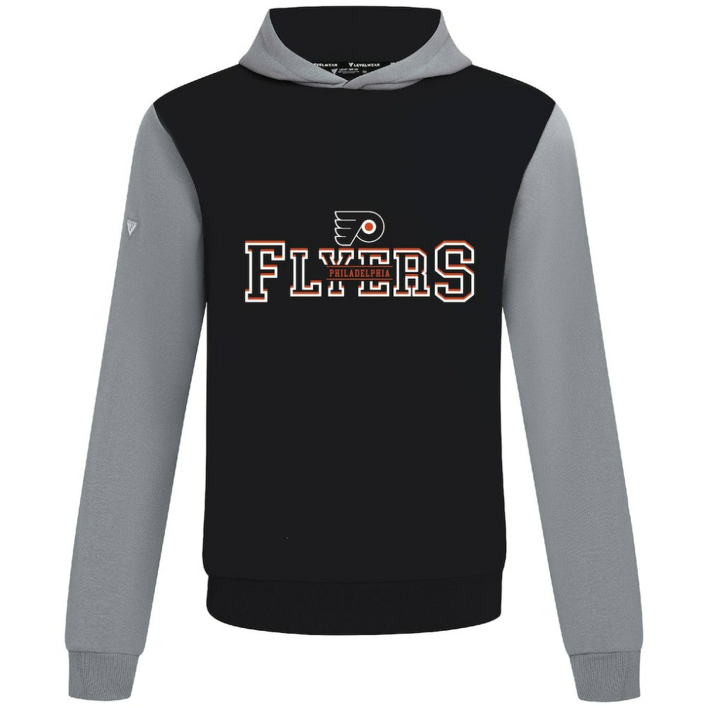Philadelphia Flyers Levelwear Ultimate Journey Pullover Hoodie - Black/Gray - NHL 203144780