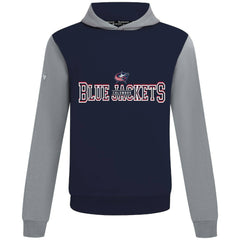 Columbus Blue Jackets Levelwear Ultimate Journey Pullover Hoodie - Navy/Gray - NHL 203144783