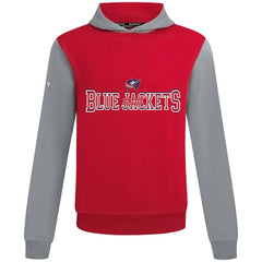 Columbus Blue Jackets Levelwear Ultimate Journey Pullover Hoodie - Red/Gray - NHL 203144784