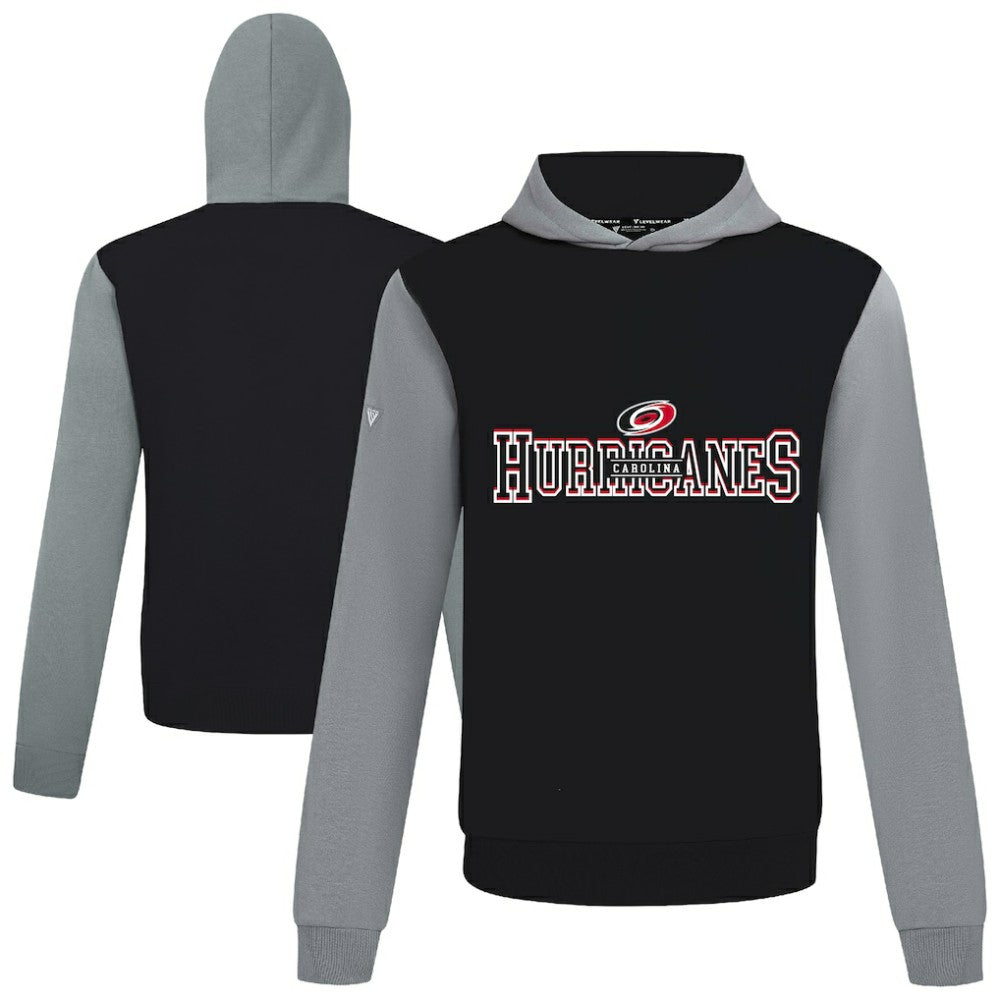 Carolina Hurricanes Levelwear Ultimate Journey Pullover Hoodie - Black/Gray - NHL 203144789
