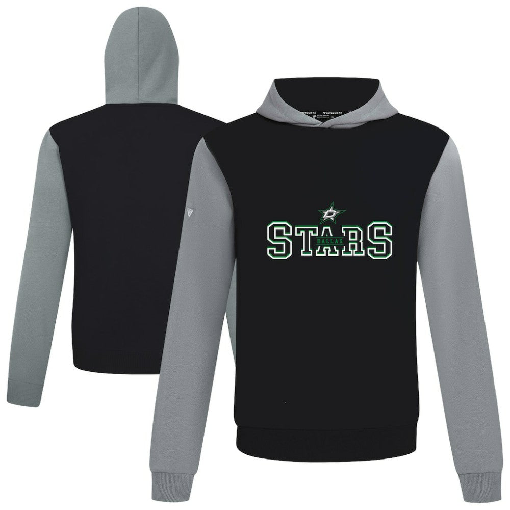 Dallas Stars Levelwear Ultimate Journey Pullover Hoodie - Black/Gray - NHL 203144793