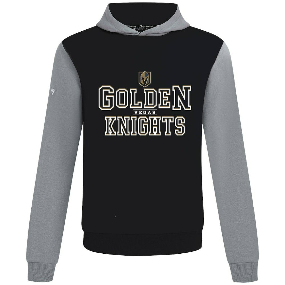 Vegas Golden Knights Levelwear Ultimate Journey Pullover Hoodie - Black/Gray - NHL 203144797