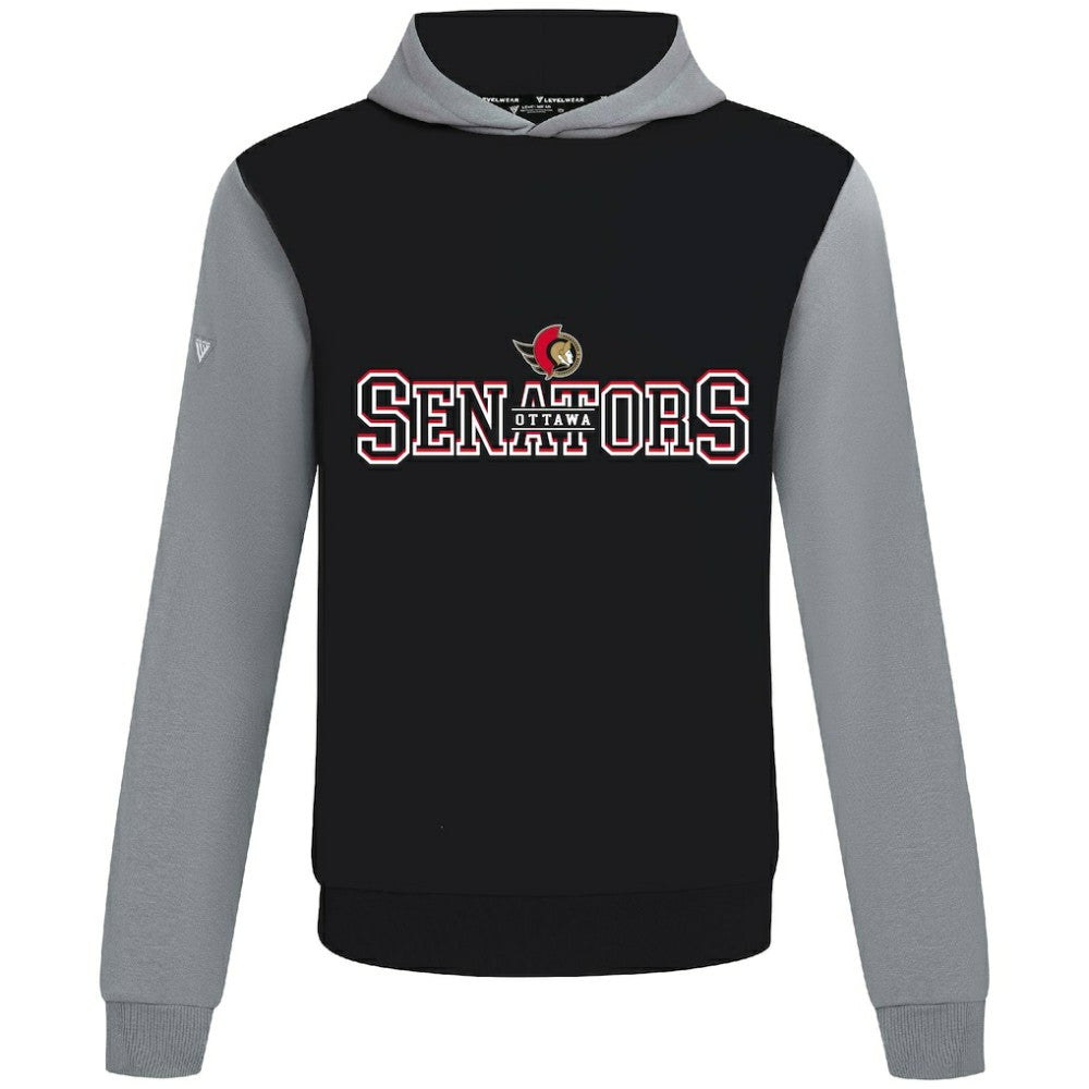 Ottawa Senators Levelwear Ultimate Journey Pullover Hoodie - Black/Gray - NHL 203144799