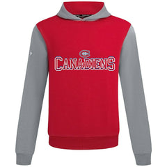 Montreal Canadiens Levelwear Ultimate Journey Pullover Hoodie - Red/Gray - NHL 203144805