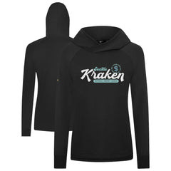 Seattle Kraken Levelwear Women's Slender Monument Raglan Pullover Hoodie - Black - NHL 203144846