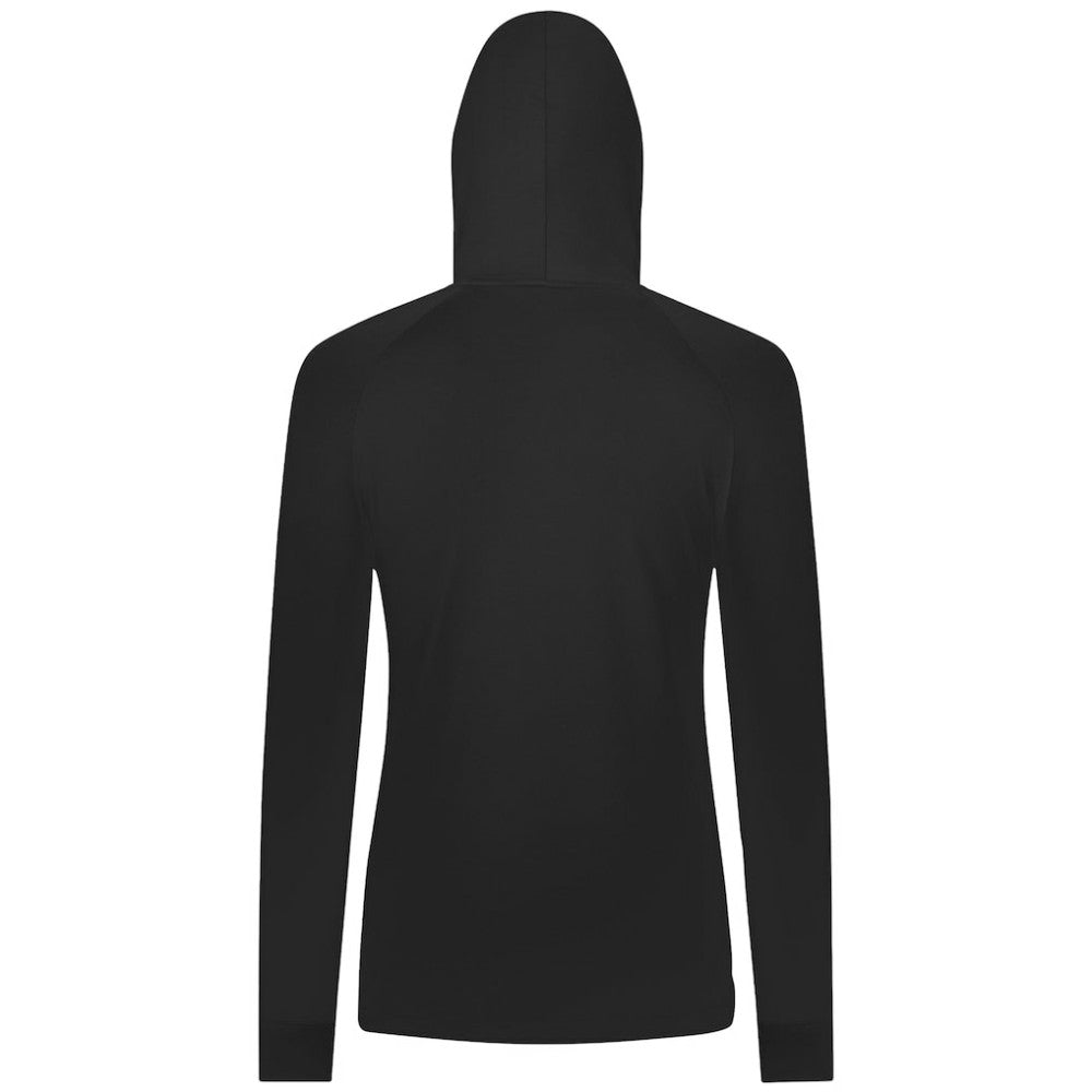 Ottawa Senators Levelwear Women's Slender Monument Raglan Pullover Hoodie - Black - NHL 203144870