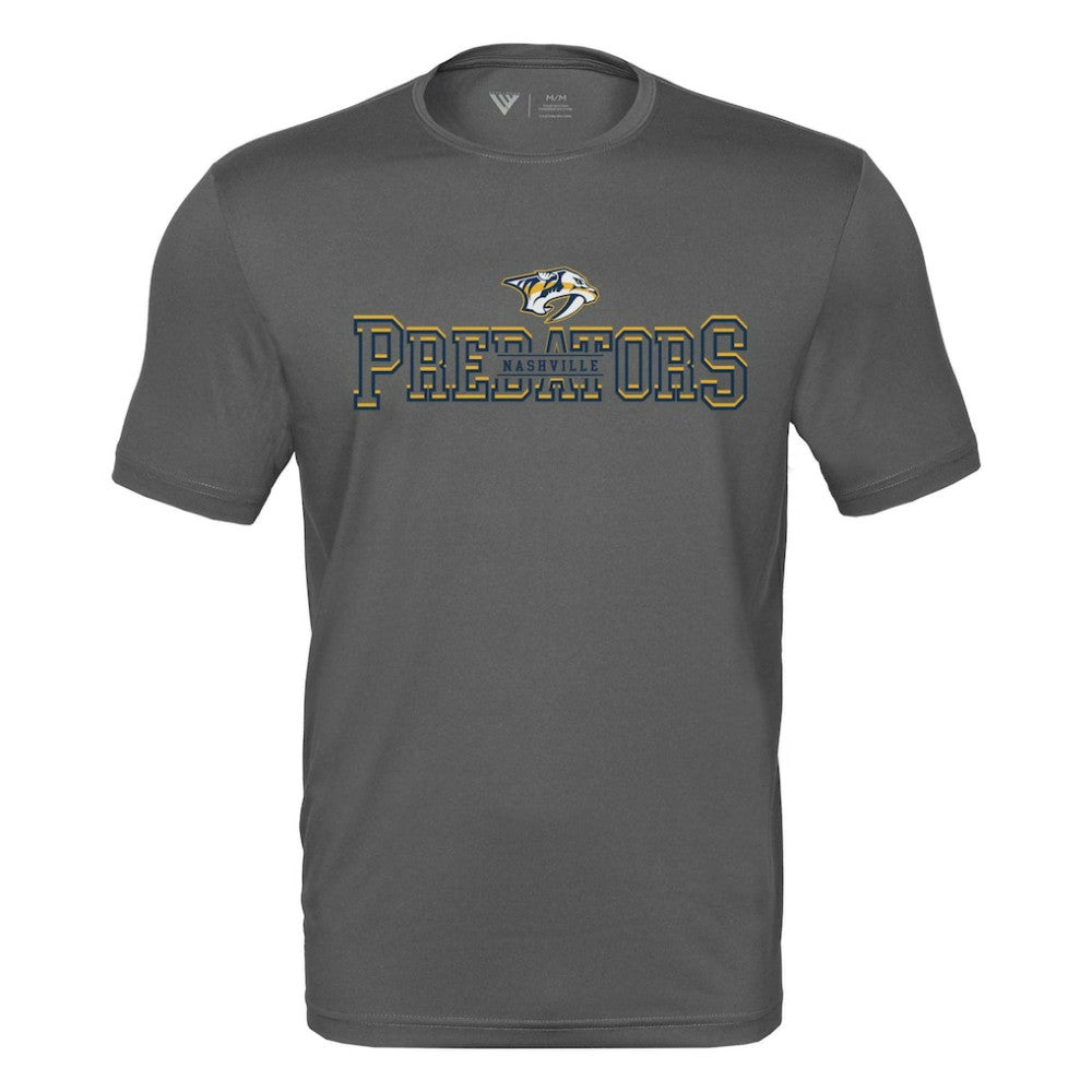 Nashville Predators Levelwear Anthem Journey Performance T-Shirt - Charcoal - NHL 203144877