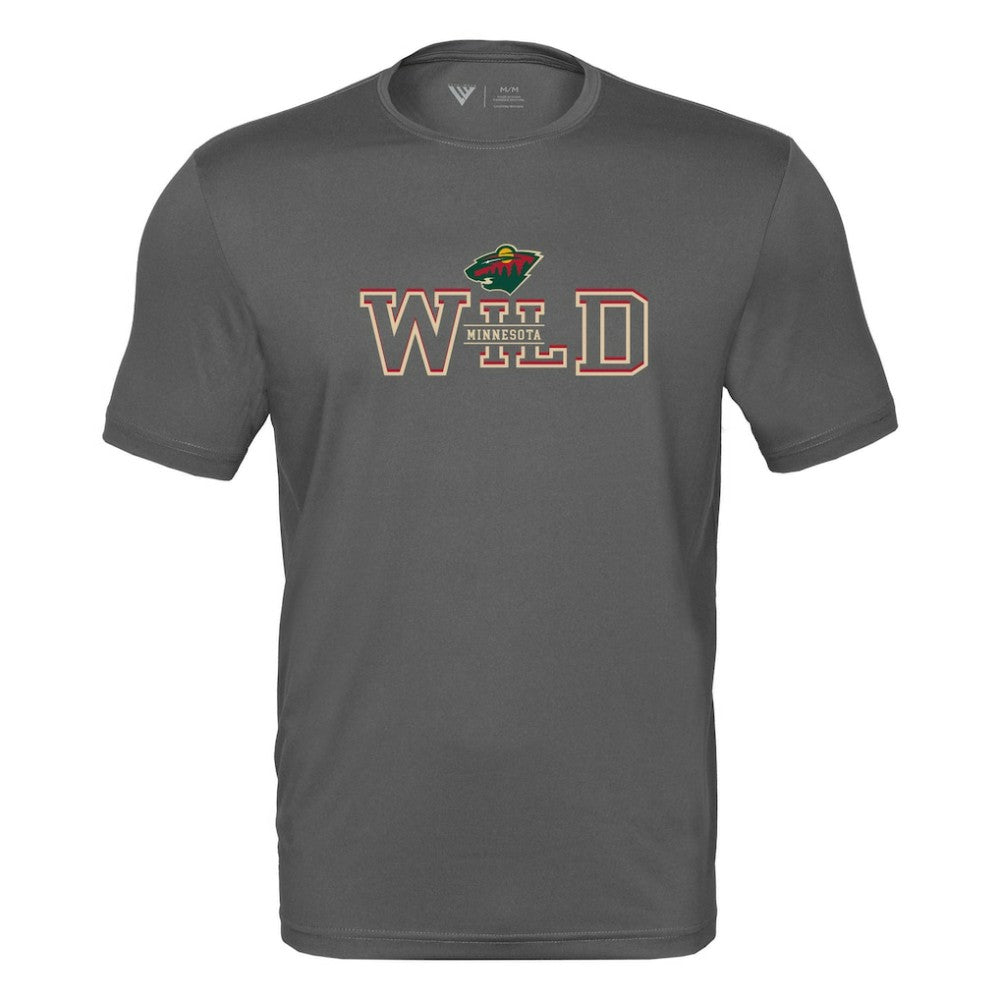 Minnesota Wild Levelwear Anthem Journey Performance T-Shirt - Charcoal - NHL 203144886