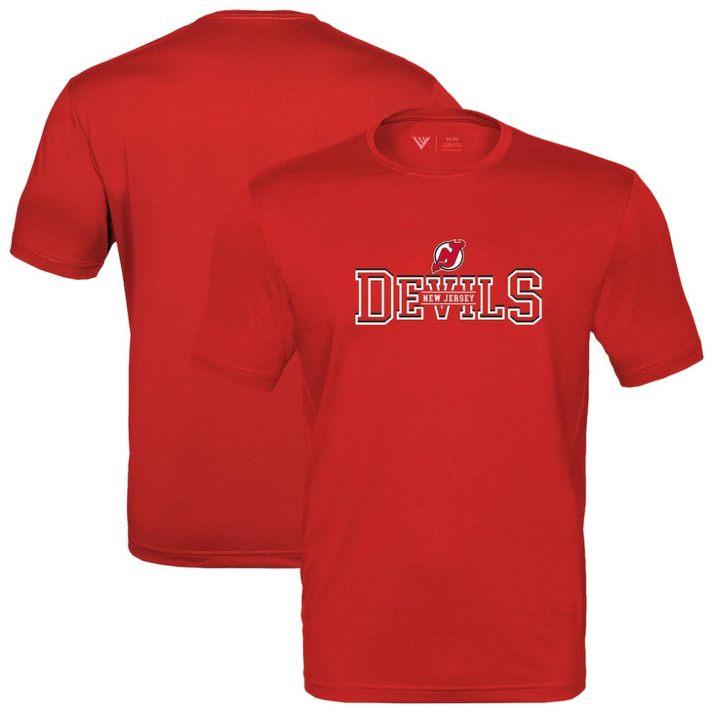 New Jersey Devils Levelwear Anthem Journey Performance T-Shirt - Red - NHL 203144897