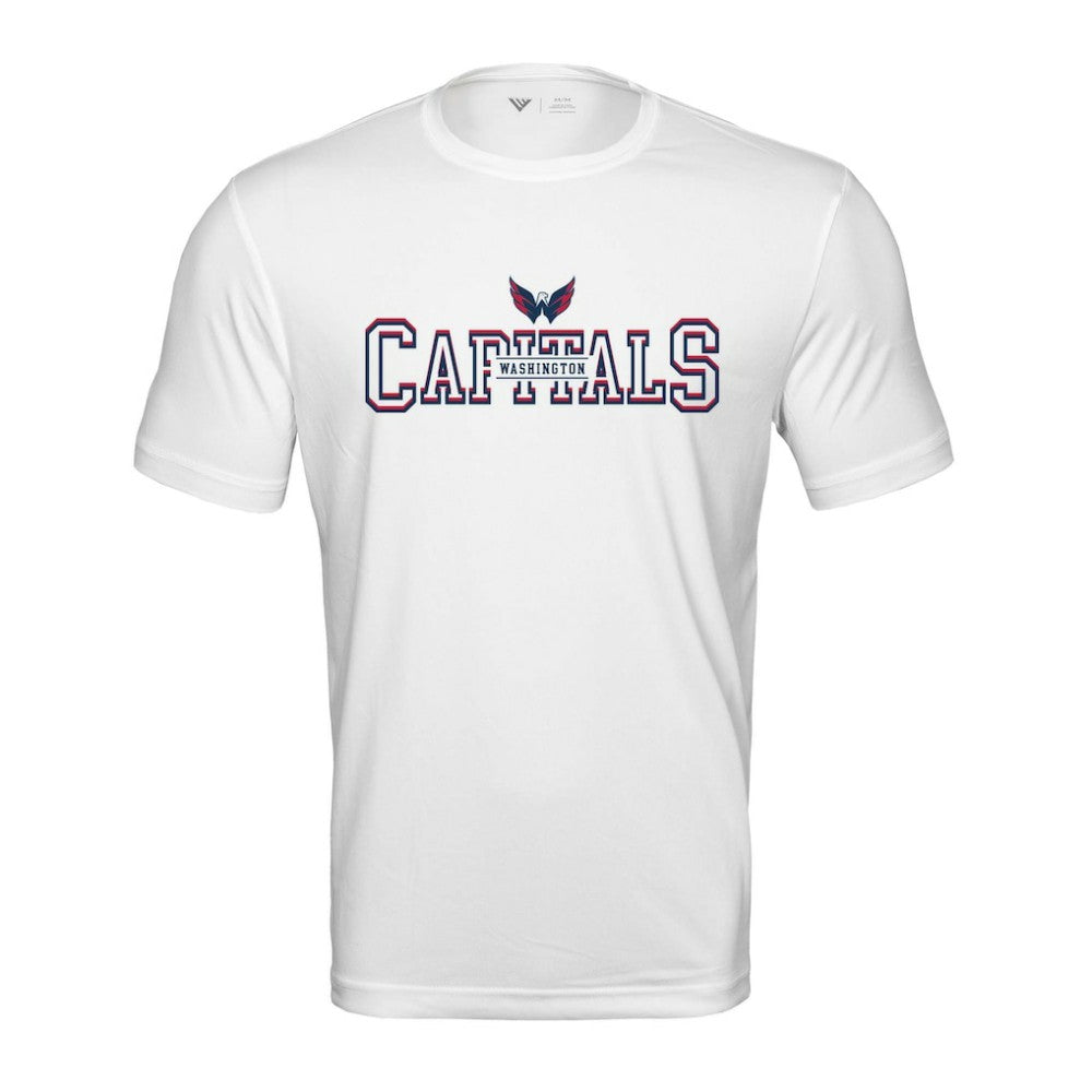 Washington Capitals Levelwear Anthem Journey Performance T-Shirt - White - NHL 203144899