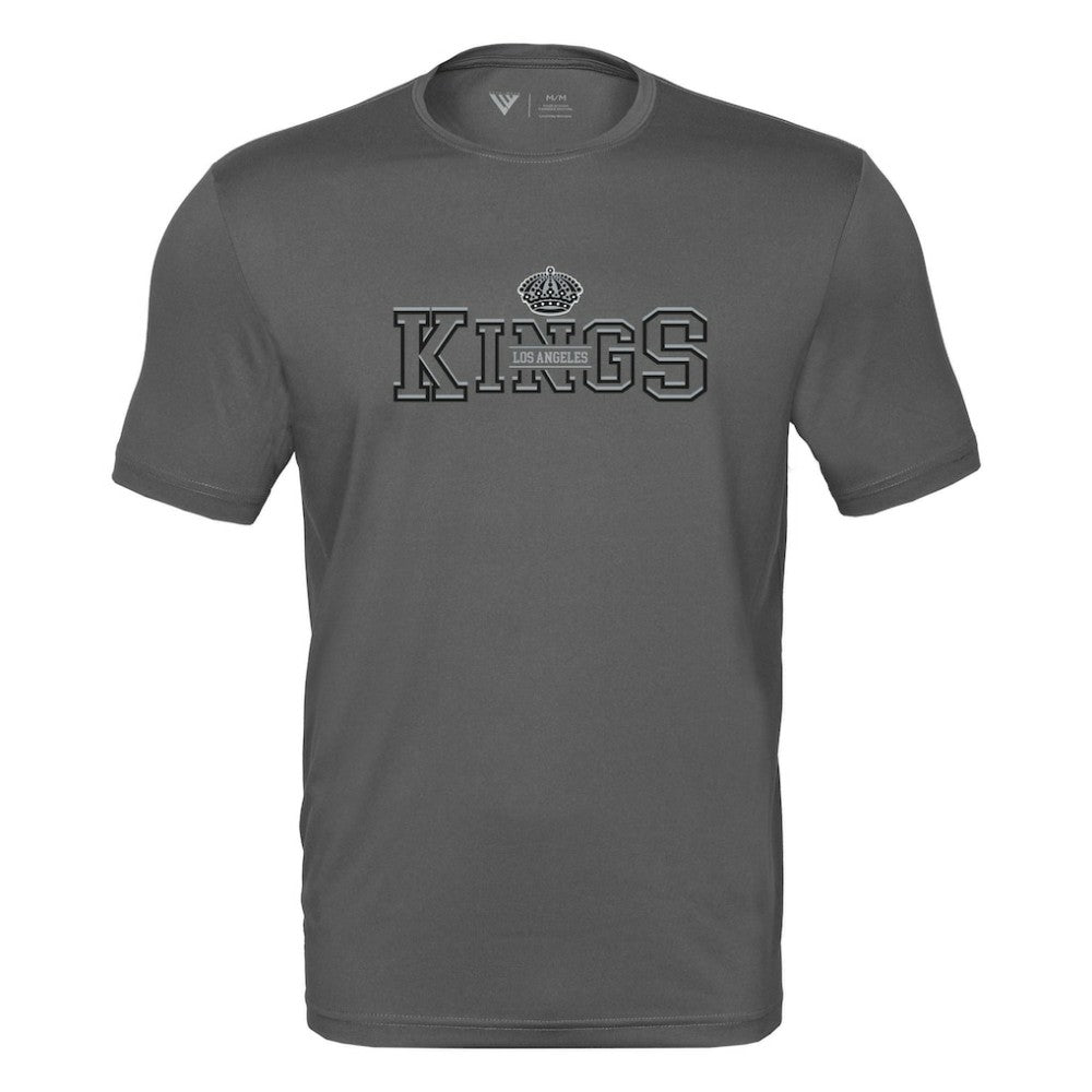 Los Angeles Kings Levelwear Anthem Journey Performance T-Shirt - Charcoal - NHL 203144902