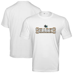 San Jose Sharks Levelwear Anthem Journey Performance T-Shirt - White - NHL 203144904