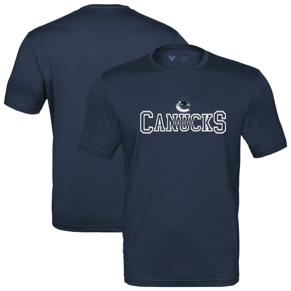 Vancouver Canucks Levelwear Anthem Journey Performance T-Shirt - Navy - NHL 203144905