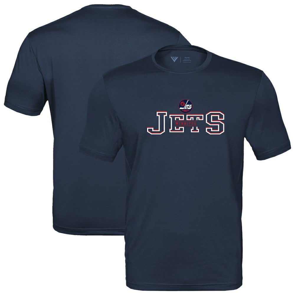 Winnipeg Jets Levelwear Anthem Journey Performance T-Shirt - Navy - NHL 203144907