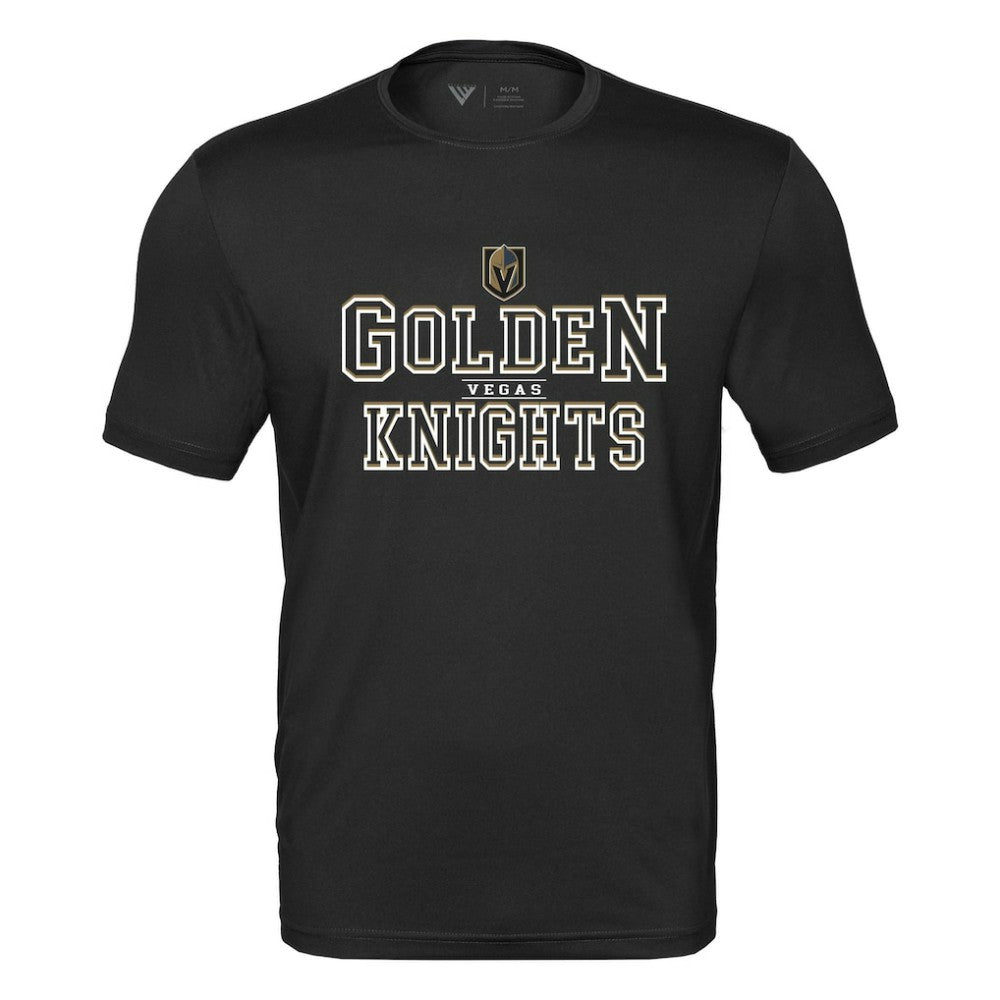Vegas Golden Knights Levelwear Anthem Journey Performance T-Shirt - Black - NHL 203144909